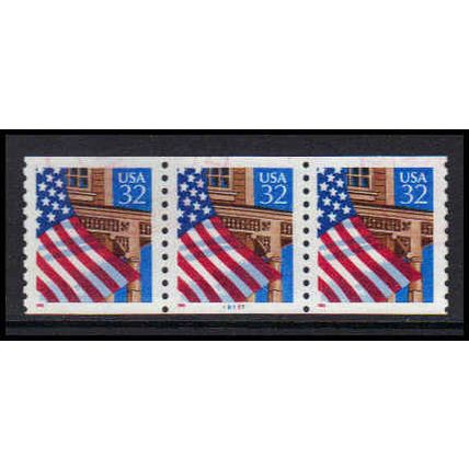 Used 2913 32c U.S. Flag Over Porch Very Fine PNC 78767/3 PA3511
