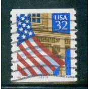 Used 2913 32c U.S. Flag Over Porch Fine CNS 33333 W0842