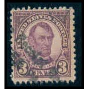 Used 635 3c Abraham Lincoln Fine M09889