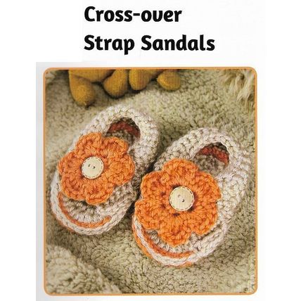 SpiceBox Booklet Crocheted Baby Booties 11 Projects 40 Pages Circa 2016 Used