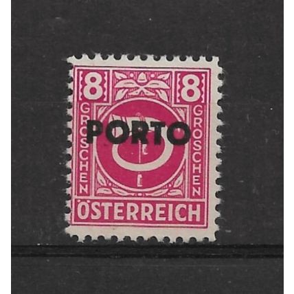 Austria.D959 8g Posthorn (Red).Mounted Mint.Aug22