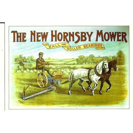 Advertising THE NEW HORNSBY MOWER Postcard (Robert Opie ROWH 2)
