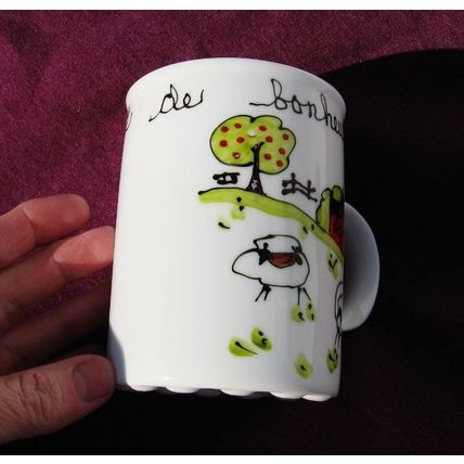Barn Sheep Barn Cup Mug Ue Vent De Bonheur Farm Lea Coffee Tea
