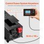 Vevor 2000W Pure Sine Wave Inverter Charger DC 12V to AC 120V Power Inverter