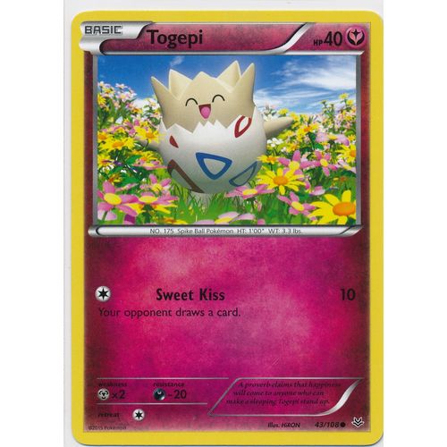 Pokemon Roaring Skies #43/108 Togepi