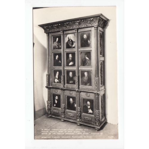 Apostles Cabinet Haworth Parsonage Museum Postcard Yorkshire 7186