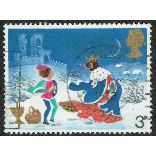 1973 Christmas 3p Multicoloured SG946 FU
