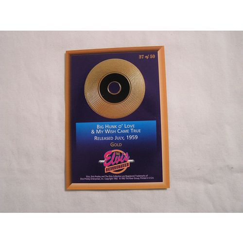 Elvis Presley The Elvis Collection GOLD AND PLATINUM NO.37-BIG HUNK O' LOVE & MY