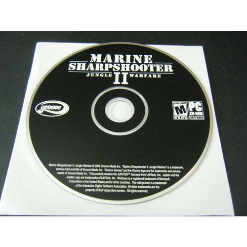 Marine Sharpshooter II: Jungle Warfare (PC, 2004) - Disc Only!!!