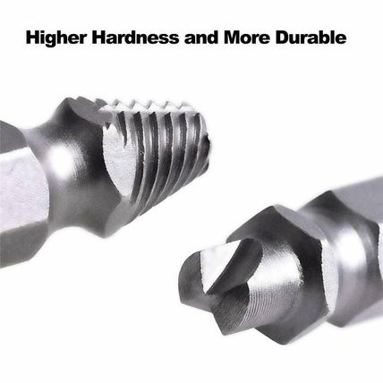 4PCS Drill Bit Screw Bolt Extractor Set Removes Stripped Damaged Broken Screw UK