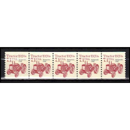 2127a 7.1c Tractor Very Fine MNH Dry Gum PNC 1/5 X0810