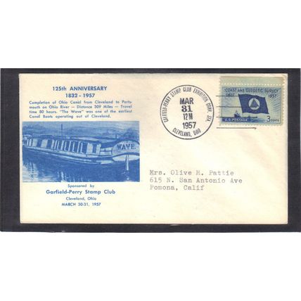 Event 125th Anniv 1088 3c Coast Survey (Unkn Cachet-Typed/A) CV41467