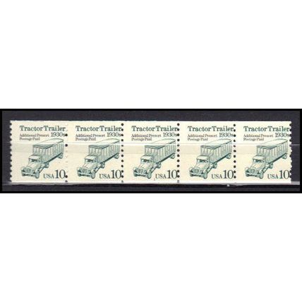 2457 10c Truck Average MNH Dry Gum PNC 1/5 AA0515