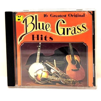 16 Greatest Original Blue Grass Hits 1988 Music CD