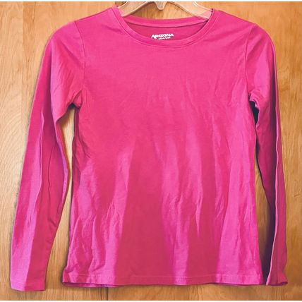 Pink Long Sleeve Top Girl's Size L (14) Arizona