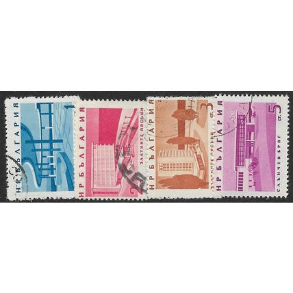 1963 4 different values - #1013 fine used (o)