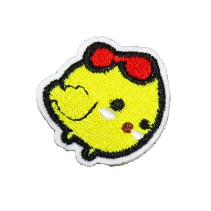 Cute Yellow Chick Iron on Patch Fun Kids Patches Embroidered Badge Motif P270