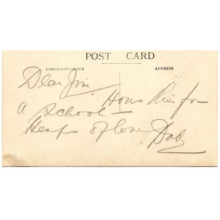 STEYNING GRAMMAR SCHOOL - Sussex - Real Photo Original Postcard (SUS96)