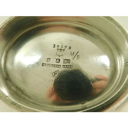 Vintage Anchor Cunard Cruise Steamship Line Elkington Silver Plate Sauce Boat