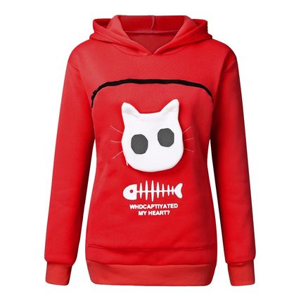 Cat Dog Carrier Hoodie Pet Pouch Sweatshirt Wamer Ideal for outdoor adventures