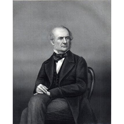 WILLIAM EWART GLADSTONE, M.P. 1876 Daniel John Pound VICTORIAN ENGRAVING