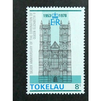 TOKELAU 1978 Coronation Anniversary 8c SG61 Unmounted Mint