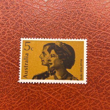 AUSTRALIA stamp Royal Visit 1970 5c Stamp sg456 MNH mint QEII Philip