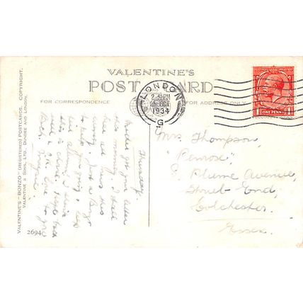 G E Studdy : "Give me shorts for freedom!" : "Bonzo" postcard 2694 pu
