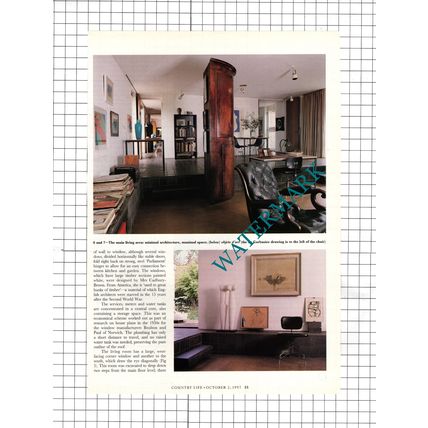 Prof & Mrs H T Cadbury-Brown Aldeburgh Suffolk - 1997 Article