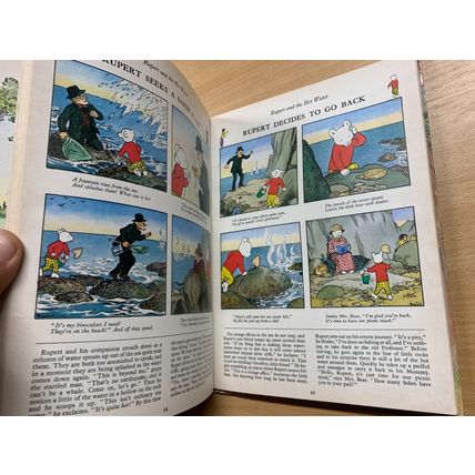 1976 RUPERT BEAR ANNUAL UK VINTAGE HARDBACK BOOK (P3) ref:emma