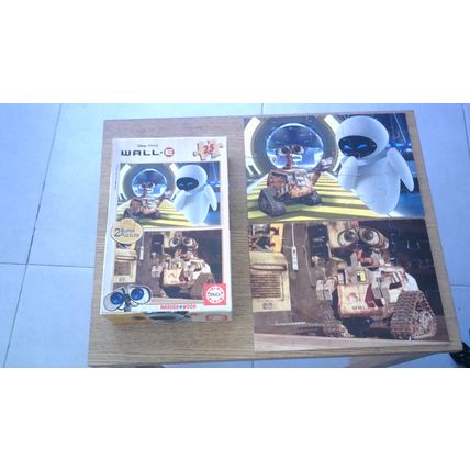 WALL E by DISNEY/PIXAR Jigsaw Puzzles (2 xv 25 Piece) Educa (2008)