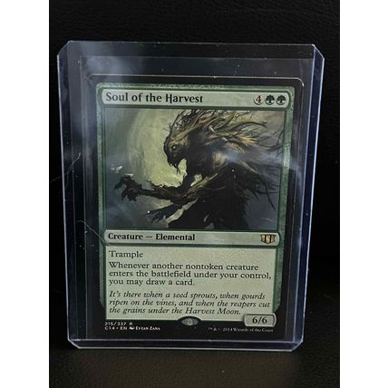 Soul of the Harvest Commander 2014 Magic: the Gathering Trading Card