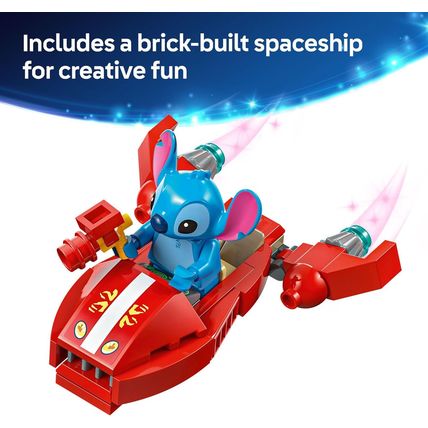 LEGO Disney Lilo and Stitch Beach House Toy - Building Playset for Kids, Girls a