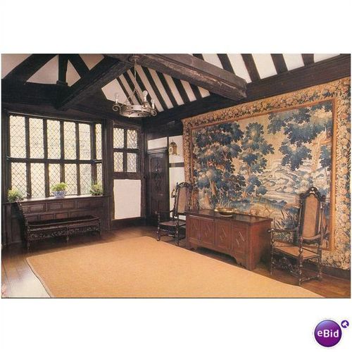 The National Trust Card - Ightham Mote, Kent - 14th Century Solar - J Salmon Ltd