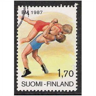 Mi 1013: European Greaco-Roman Wrestling Championships, Tampere.