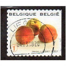 BEL 2007 (52c)(S/A) 'FRUIT- PEACHES' FINE USED (EBID10414)