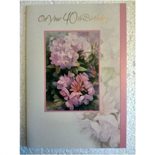 40th birthday card - On Your 40th Birthday