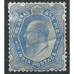India 1902 SG126 2a6p Ultramarine Mounted Mint .. ..