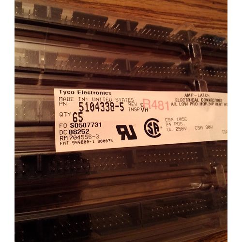 Lot of 60: AMP 5104338-5 :: FREE Shipping