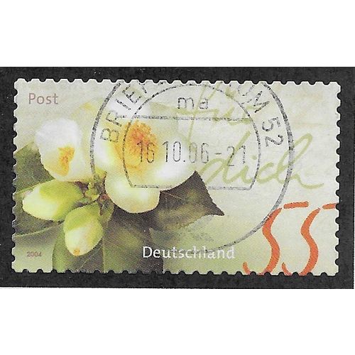 GER 2004 €0.55 (S/A) 'GREETING STAMPS -CAMILLIA' FINE USED (EBID60-293)