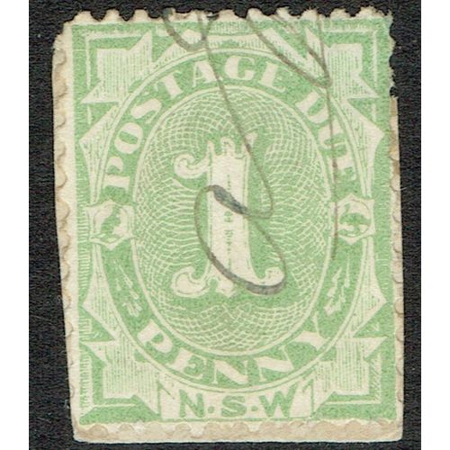 New South Wales 1900 Postage Due 1d Green SGD2f AvU