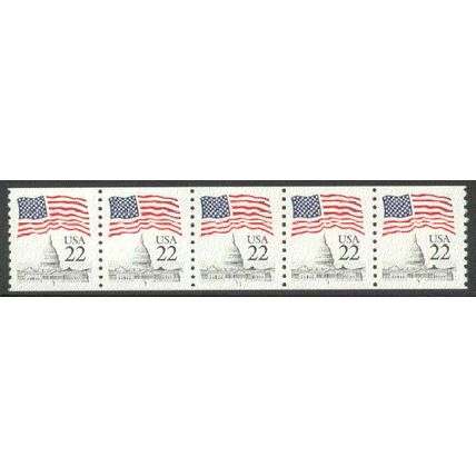 2115c 22c U.S. Flag Very Fine MNH PNC T1/5 P0561