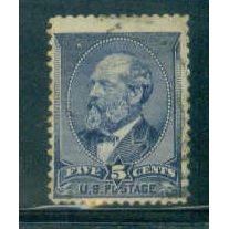 Used 216 5c James Garfield Just Clears M01765