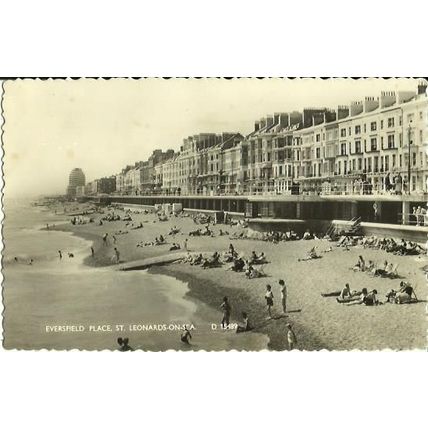 Sussex ST LEONARDS Eversfield Place Postcard (Norman D15489)