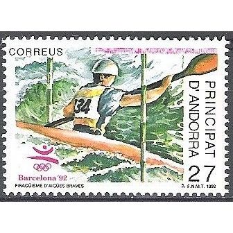 Andorra Español 1992 Michel 228 Neuf ** Cote (2008) 1.00 € Jeux Olympiques