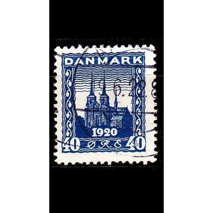 DÄNEMARK DANMARK [1921] MiNr 0115 ( O/used ) Architektur