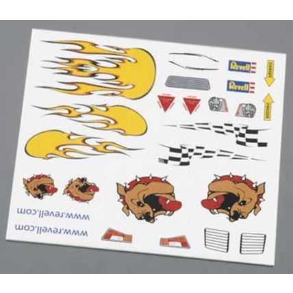 Revell Pinecar Pinewood Derby Peel & Stick Decal B RMXY9628