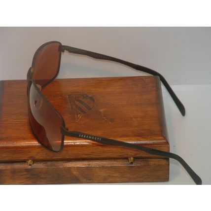 Pre-Owned Men’s Serengeti Wanamaker 8664 Sport Sunglasses