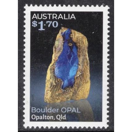 AUSTRALIA: 2025, $1.70 BOULDER OPAL DOMESTIC POST, MNH SHEET PERF STAMP