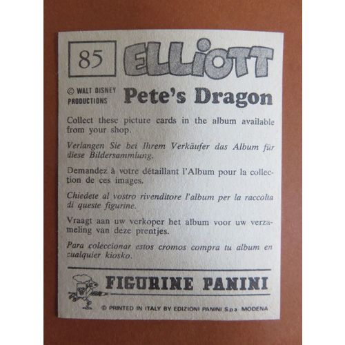 Petes Dragon Panini Sticker No 85